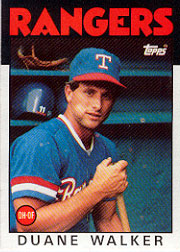 1986 Topps Baseball Cards      022      Duane Walker